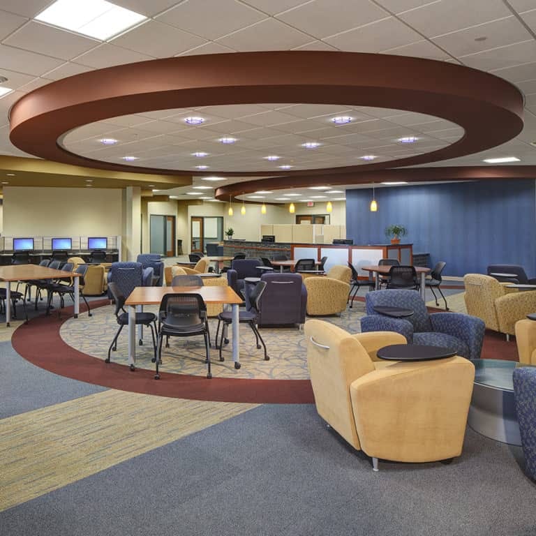 Blackhawk Technical College Student Success Center Student Commons