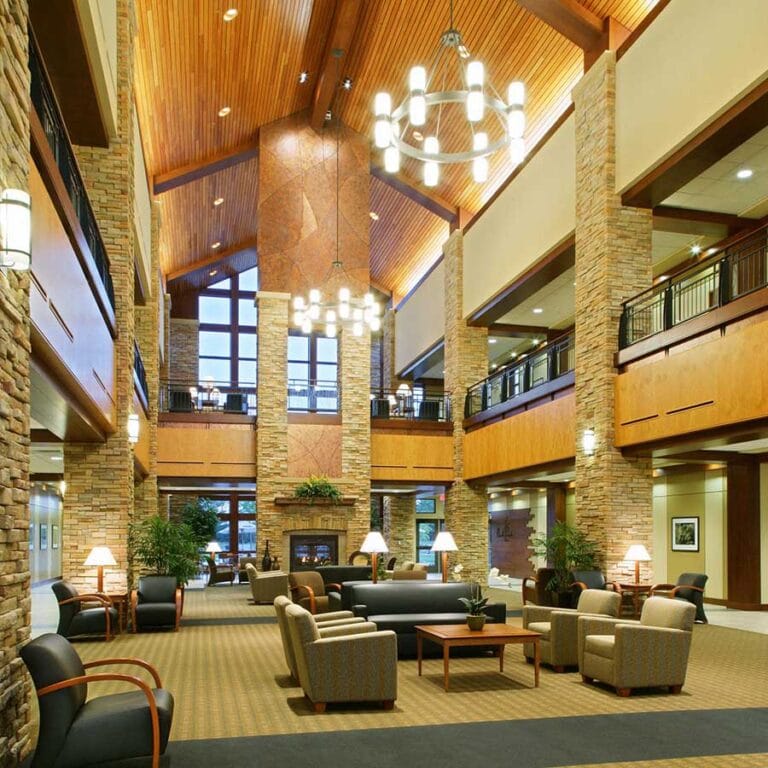 Beloit Memorial Hospital Northpointe Health and Wellness Pavilion Lobby and Atrium