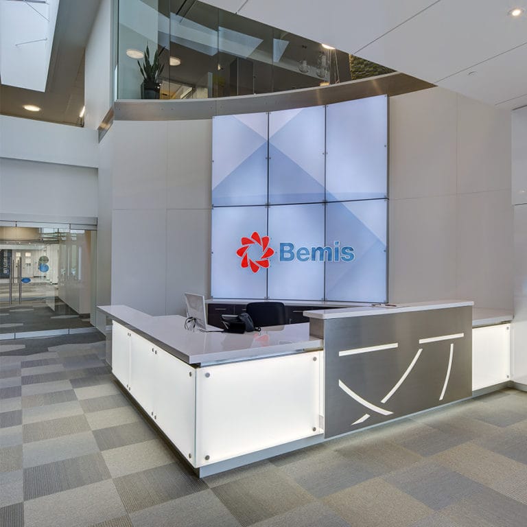 Bemis Innovation Center Lobby and Reception