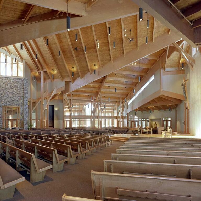 Holy Family Catholic Community Sanctuary in Woodruff, WI