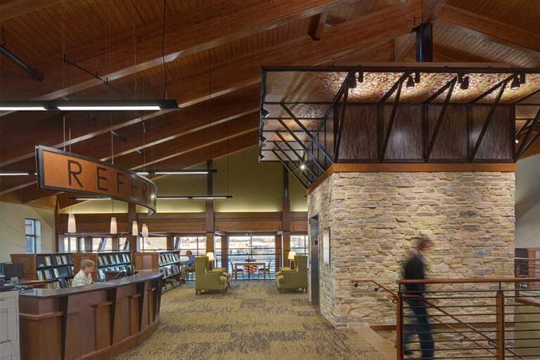 Jack Russell Memorial Library Reference Desk