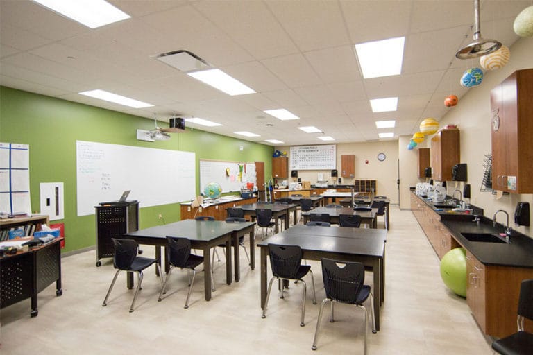 Lumen Christi Parish Activity Center Science Room