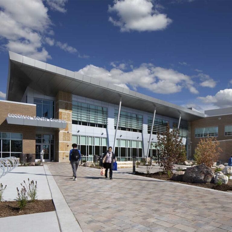 Madison College Goodman South Campus Entrance and Exterior