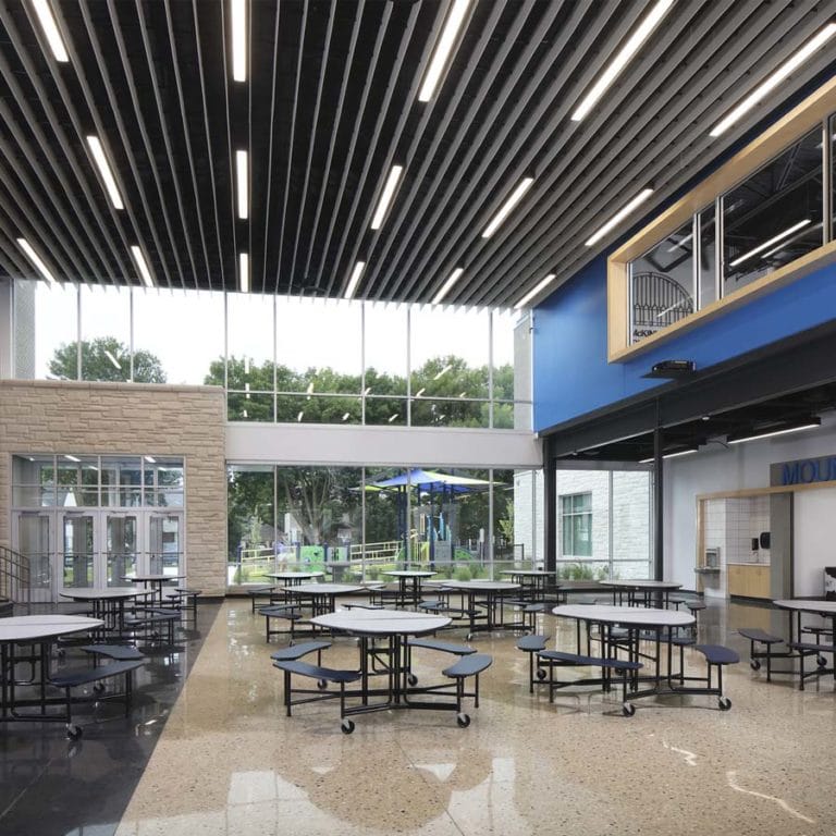 McKinley Elementary School in Wauwatosa School District Student Commons