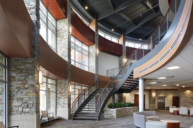 Northwestern Kishwaukee Health and Wellness Center Lobby