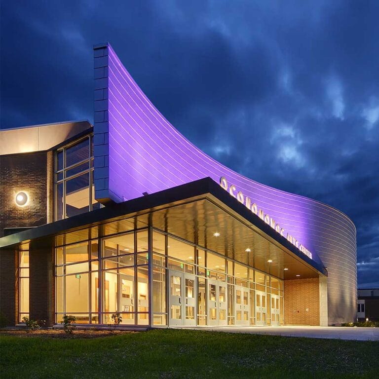 Oconomowoc High School Art Center Exterior