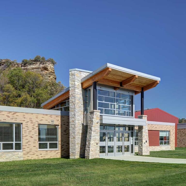 Sauk Prairie School District Tower Rock Elementary Exterior