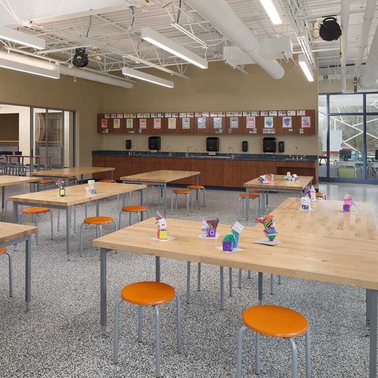 School District of Brown Deer - Elementary School Art Room