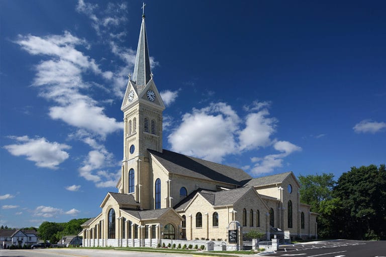 St. Peter Catholic Church in Slinger Exterior