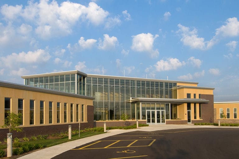 Sun Prairie Community Service Building Exterior