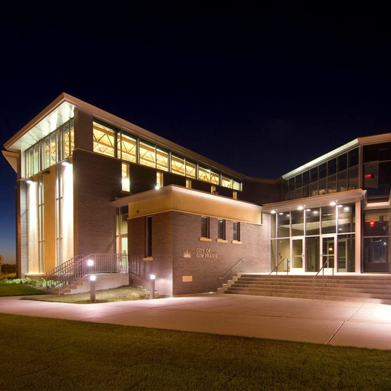 Sun Prairie Community Service Building Exterior