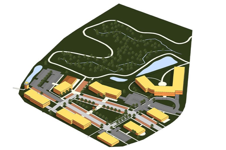 Windsor Crossing 3D Aerial Model