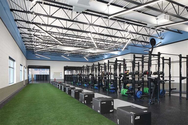 Wisconsin Dells High School Weight Room