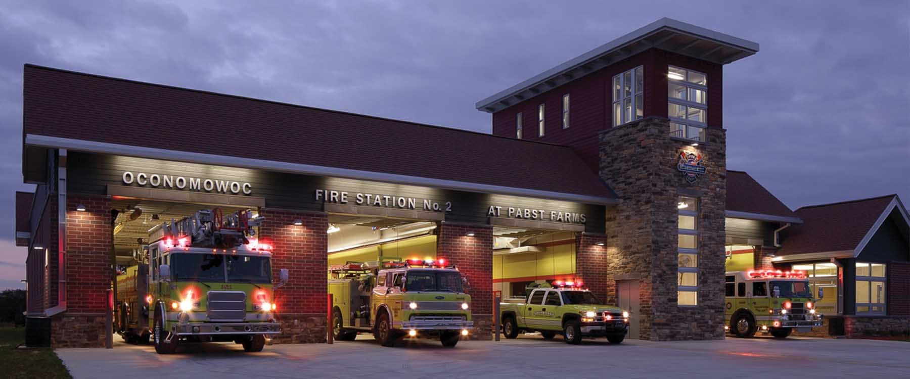 Oconomowoc Fire Station No.2 at Pabst Farms